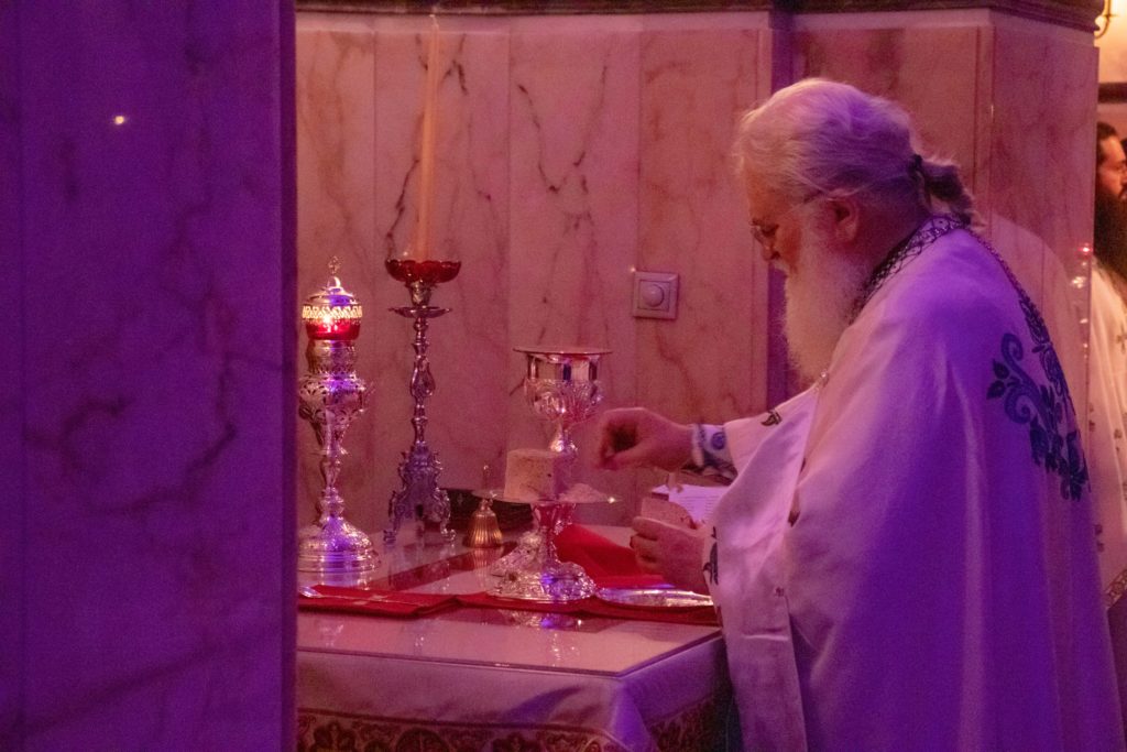 Ο Γέροντας Εφραίμ Βατοπαιδινός στην πρώτη Ιερά Αγρυπνία για τα ΔΗΜΗΤΡΙΑ 2022