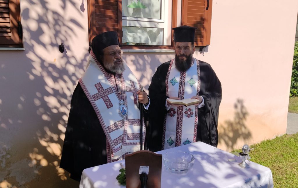 Αγιασμός από τον Μητροπολίτη Μεσσηνίας στον Παιδικό Σταθμό της Μητροπόλεως
