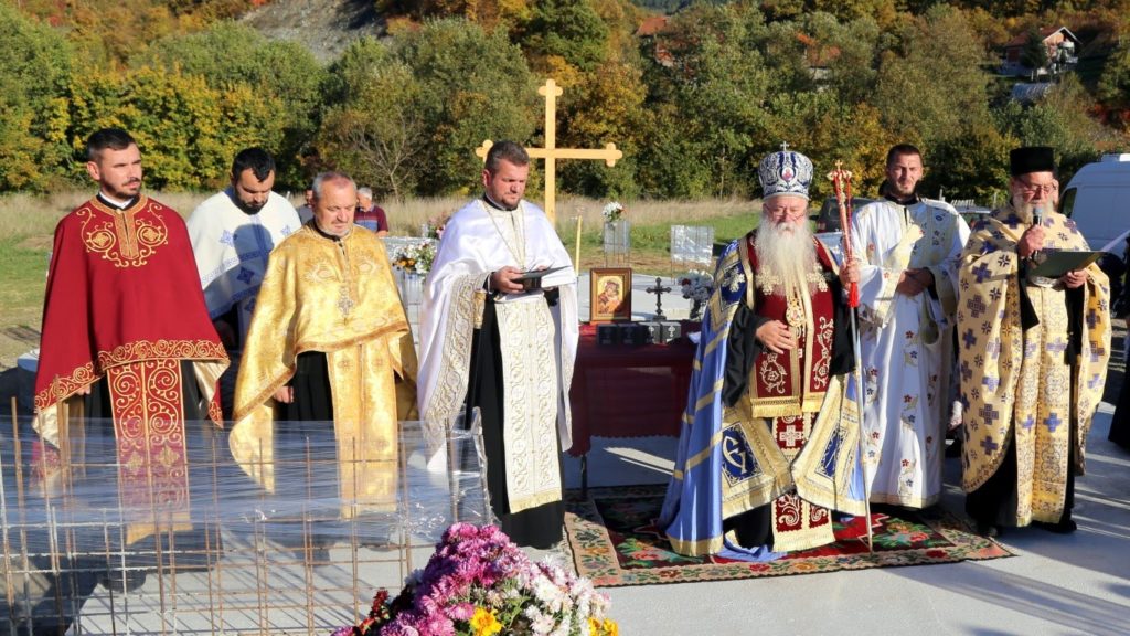 Митрополит Хризостом у Увцу: Градећи материјални храм градимо чврсту Цркву Божју у нама
