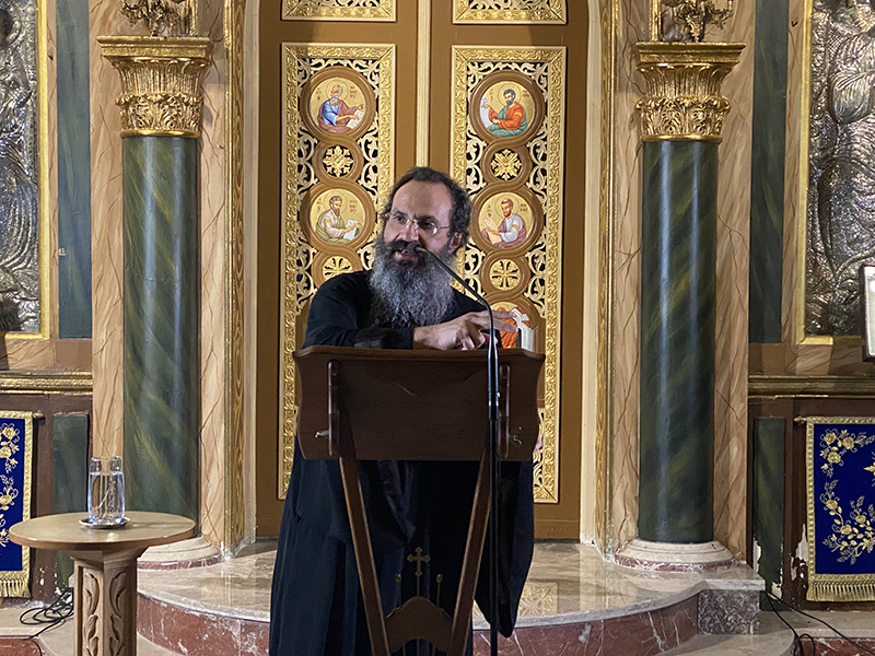 Πρωτ. π. Σπυρίδων Βασιλάκος: Η συνάντηση του Αγίου Πατριάρχου με τον Μεγάλο Ασκητή