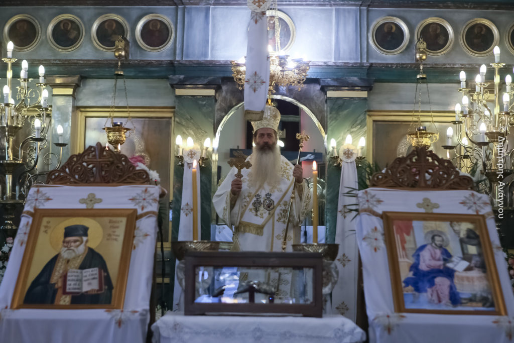 Φθιώτιδος Συμεών: «Το άγγιγμα του Χριστού είναι Ανάσταση και ζωή»