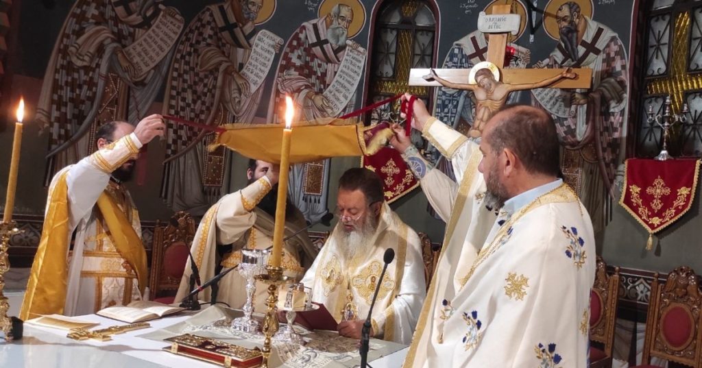 Αγρυπνία και Θεία Λειτουργία του Αγίου Ιακώβου του Αδελφοθέου στα «ΔΗΜΗΤΡΙΑ» της Χαλκίδας