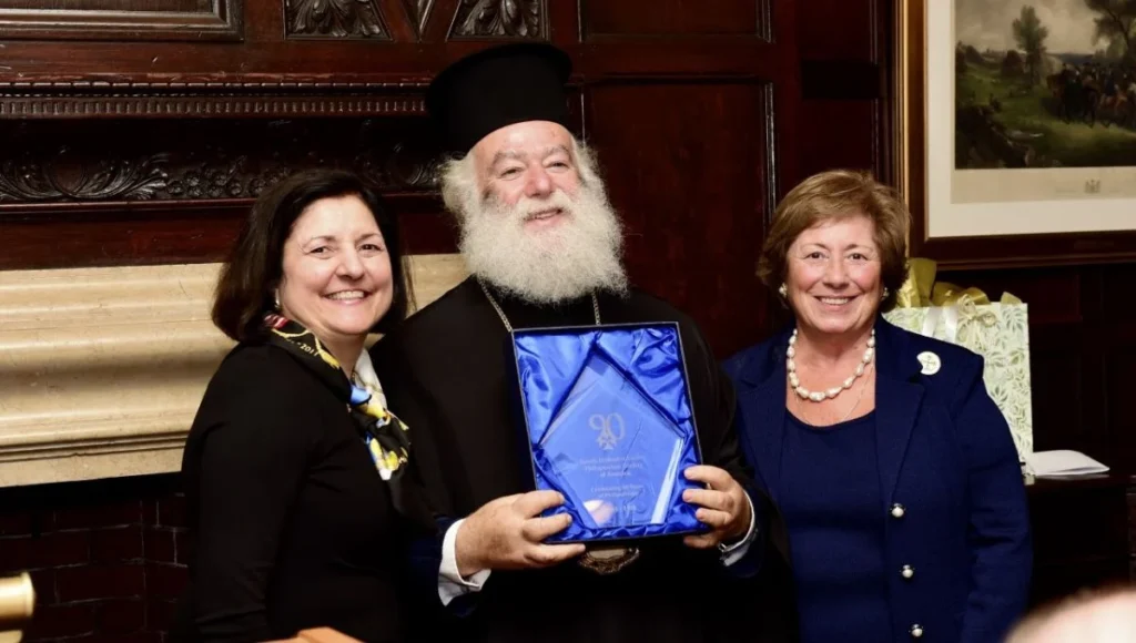 Philanthropy as a Meeting Point: Philoptochos, L100 Receive Patriarch of Alexandria and All Africa