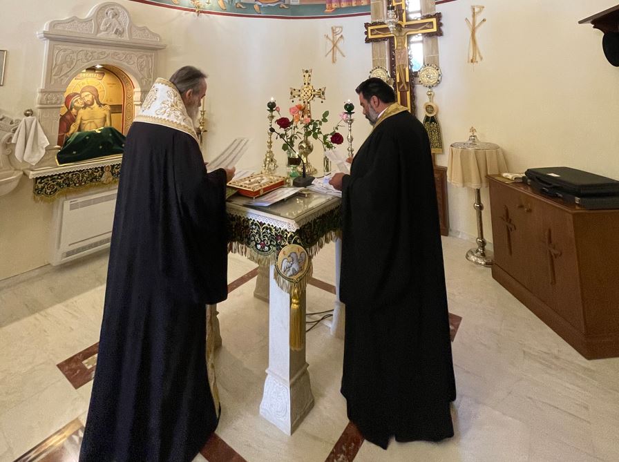 Mνημόνευση δωρητών στο Προσκύνημα του Οσίου Νικηφόρου του Λεπρού