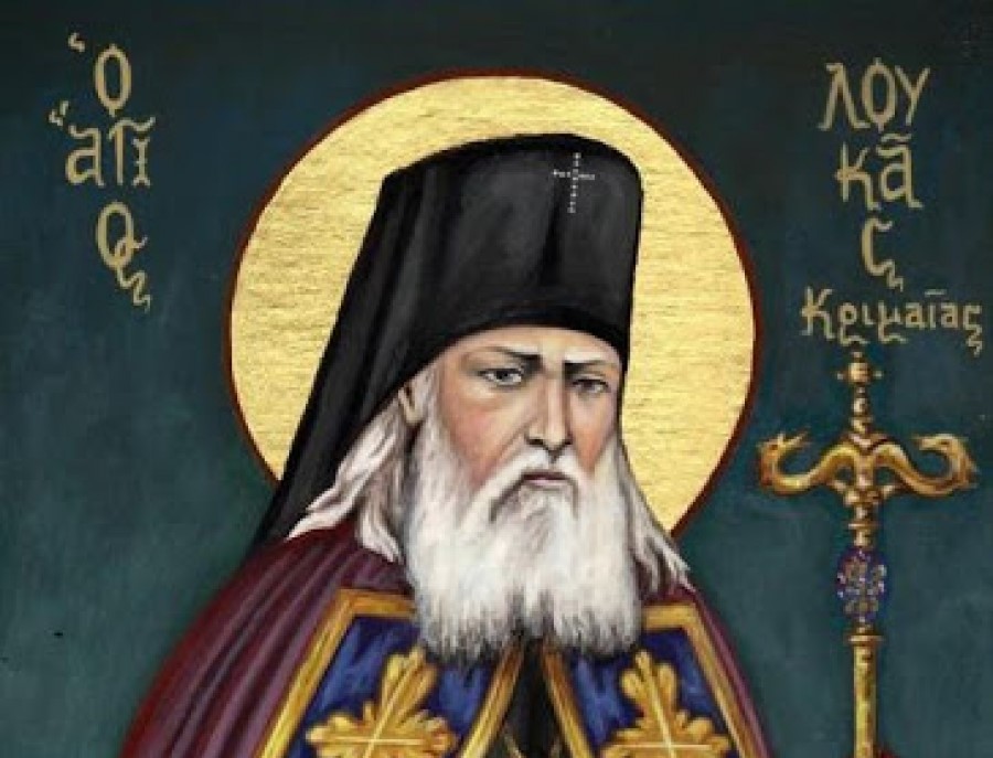 Η Νέα Ερυθραία υποδέχεται τα Ιερά Λείψανα του Αγίου Λουκά του ιατρού Αρχιεπισκόπου Συμφερουπόλεως