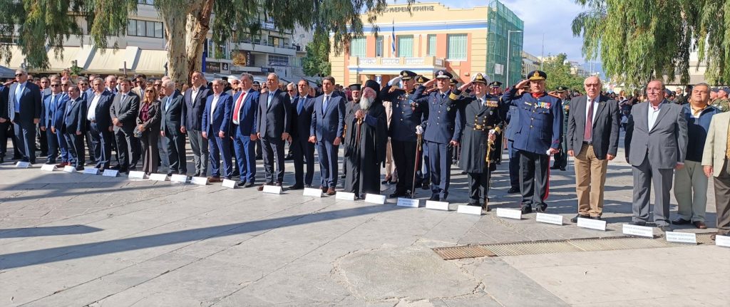Στο Ηράκλειο Κρήτης ο Αρχιεπίσκοπος Ευγένιος για τον εορτασμό της Εθνικής Επετείου της 28ης Οκτωβρίου