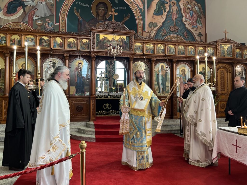 Ο Μητροπολίτης Σαράντα Εκκλησιών στον Ι.Ν. Αγίου Σπυρίδωνος Σύδνεϋ