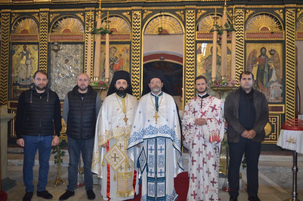 Ο Μέγας Πρωτοσύγκελλος Θεόδωρος στη Γεωργιανή Παροικία της Πόλης