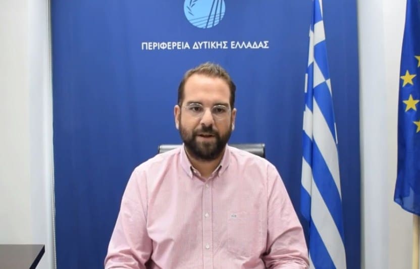 Ο Περιφερειάρχης Δυτικής Ελλάδας εύχεται στο νέο Μητροπολίτη Αιτωλίας και Ακαρνανίας