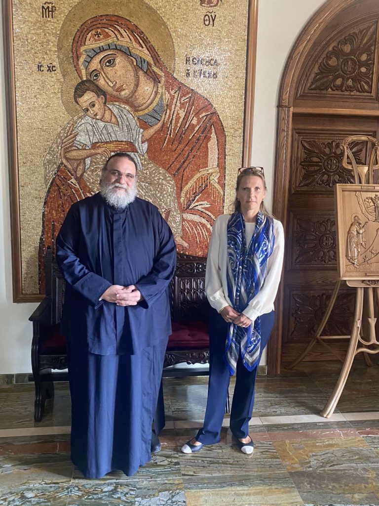 Ο Μητροπολίτης Ταμασού συναντήθηκε με την Πρέσβειρα της Ολλανδίας στην Κύπρο