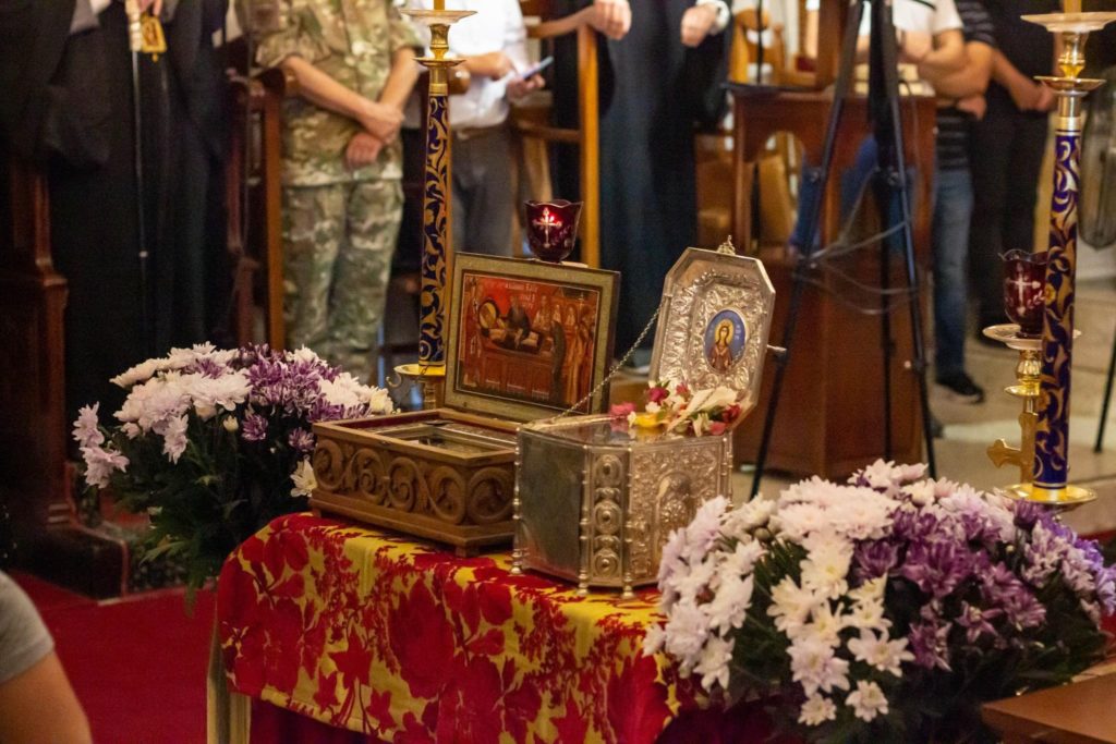 Η Μητρόπολη Ταμασού υποδέχθηκε την κάρα της Αγίας Μεγαλομάρτυρος Βαρβάρας