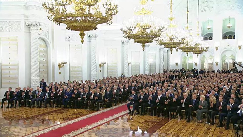 Представители Церкви присуствовали на церемонии подписания договоров о принятии ДНР, ЛНР, Запорожской и Херсонской областей в состав России