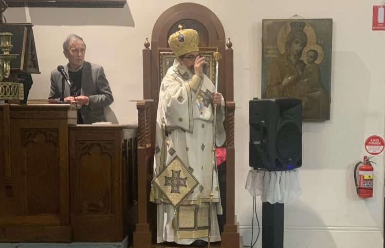 Ο Επίσκοπος Σωζοπόλεως ιερούργησε στον Ι.Ν. Ευαγγελισμού της Θεοτόκου East Melbourne