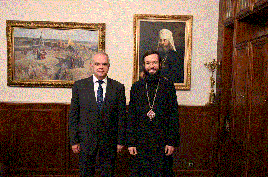 Председатель ОВЦС встретился с новоназначенным послом России в Таджикистане