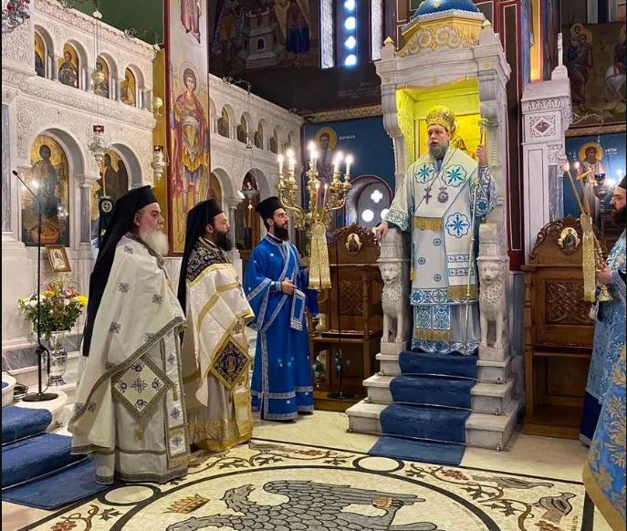 Αρχιερατική Θεία Λειτουργία στον Μητροπολιτικό Ναό της Ν. Ιωνίας