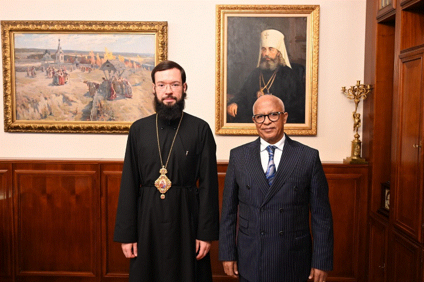 Председатель Отдела внешних церковных связей встретился с послом Эфиопии в России