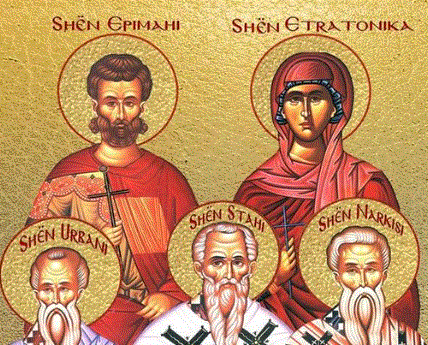 Apostujt Stahi, Apeli, Ampli, Narkisi, Urbani, Aristovuli nga të 70-t. Jakovi i Nisibit dhe i Mikdonisë