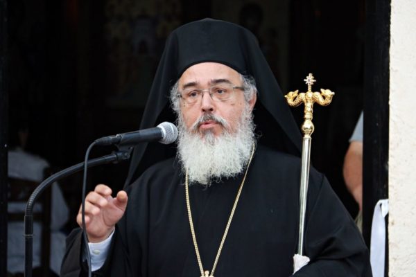 Θετικός στον κορωνοϊό ο Μητροπολίτης Πρεβέζης Χρυσόστομος