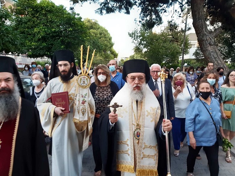 Υποδοχή Ιεράς Εικόνας της Παναγίας “Φοβεράς Προστασίας” στην Πεύκη