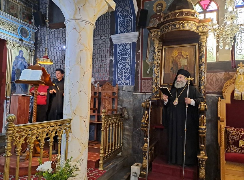 Ο Μητροπολίτης Μάνης στον Μητροπολιτικό Ναό Αγίου Γεωργίου Γυθείου