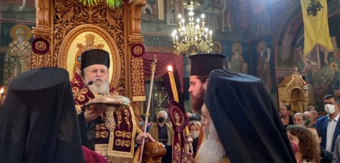 Πανηγυρικός Εσπερινός στον Άγιο Δημήτριο Νέας Ελβετίας Βύρωνος