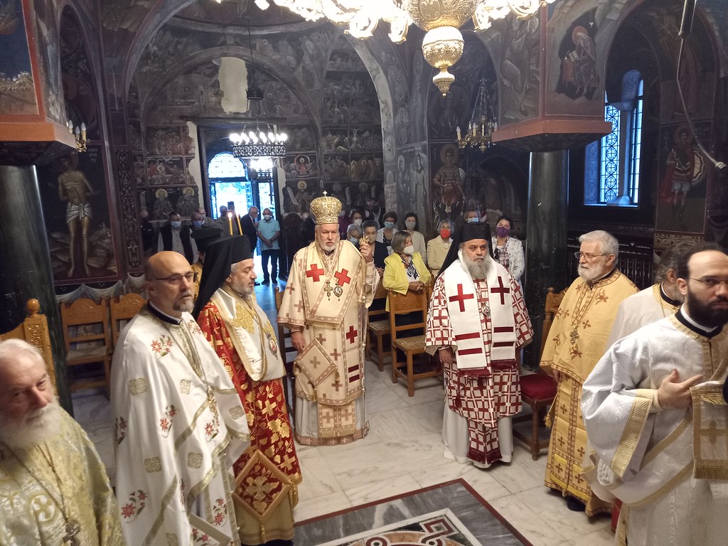 Διορθόδοξη Θεία Λειτουργία στην Ιερά Μονή Πεντέλης