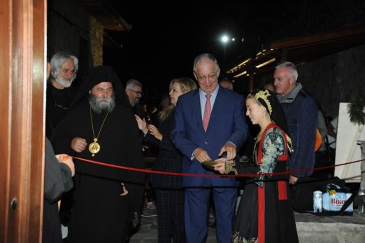 Μέτσοβο: Ο Πρόεδρος της Βουλής εγκαινίασε Έκθεση για τον Οικουμενικό Πατριάρχη και την Ίμβρο