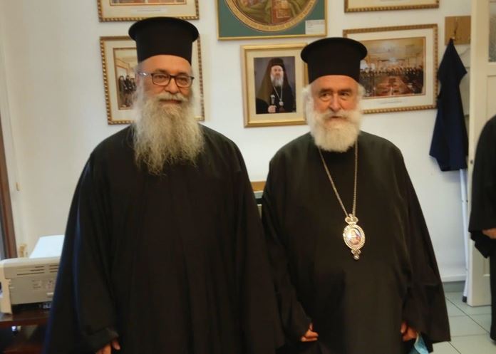 Οι πρώτες ευχές στον νέο Μητροπολίτη Δράμας (ΦΩΤΟ)