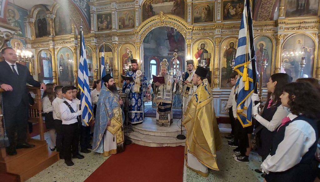 Το έπος του ’40 στον Καθεδρικό Ιερό Ναό της Παναγίας Ιερισσού