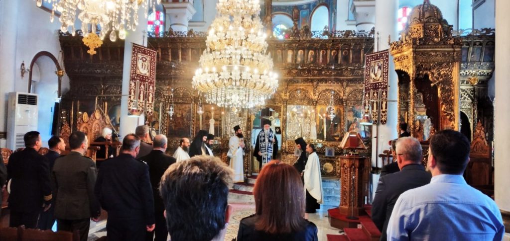 Ο Μητροπολίτης Λήμνου στην 110η Επέτειο Απελευθέρωσης του Αγίου Ευστρατίου