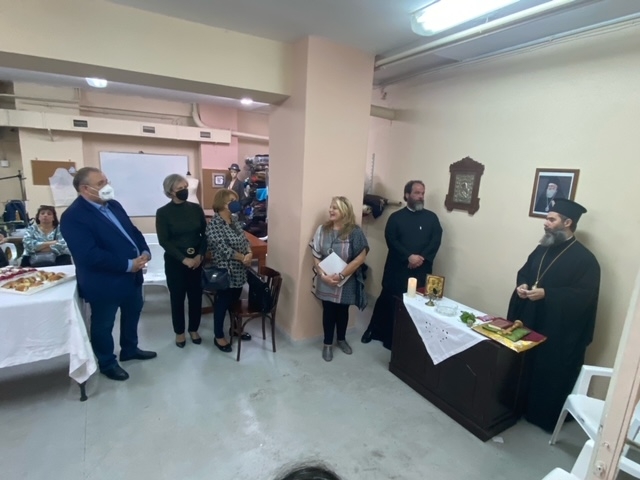 ΚΕΣΟ: Αγιασμός στα Εργαστήρια Δεξιοτήτων με ευχές και την ευλογία του Αρχιεπισκόπου