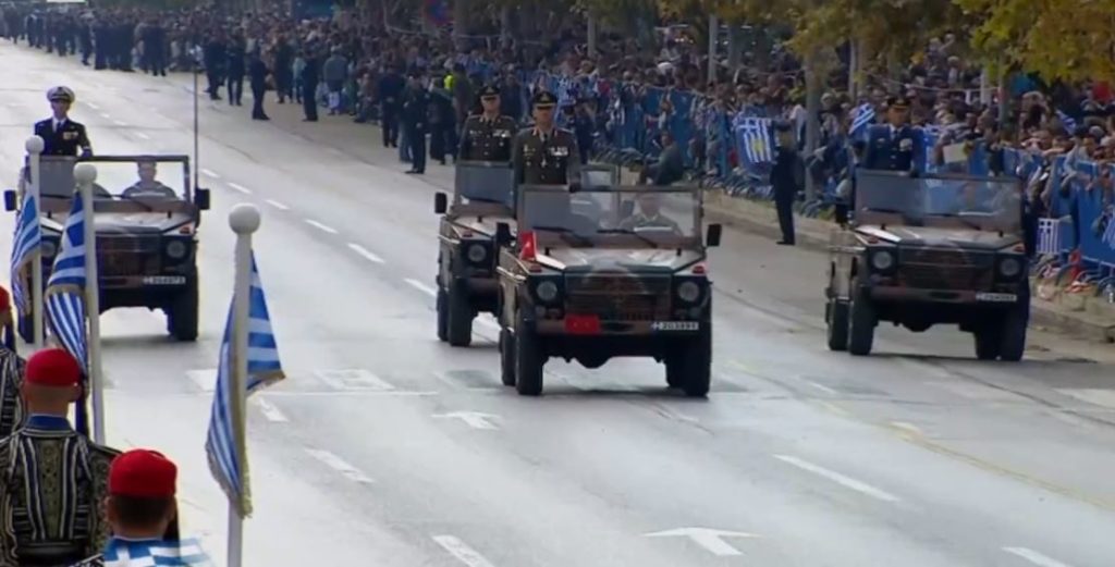 Με την στρατιωτική παρέλαση κορυφώθηκαν οι εκδηλώσεις για την 28η Οκτωβρίου στη Θεσσαλονίκη