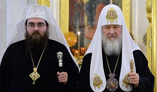 Поздравление Патриарха Кирилла Митрополиту Чешских земель и Словакии Ростиславу с днем тезоименитства
