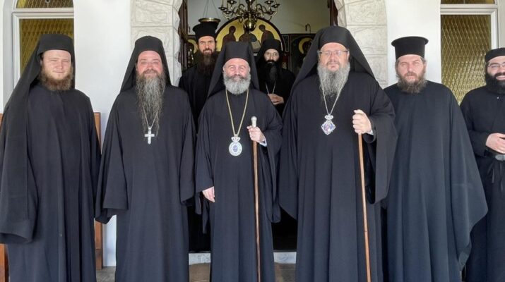 Στην πνευματική όαση της Ιεράς Μονής Αγίου Γεωργίου Σύδνεϋ ο Μητροπολίτης Λαρίσης