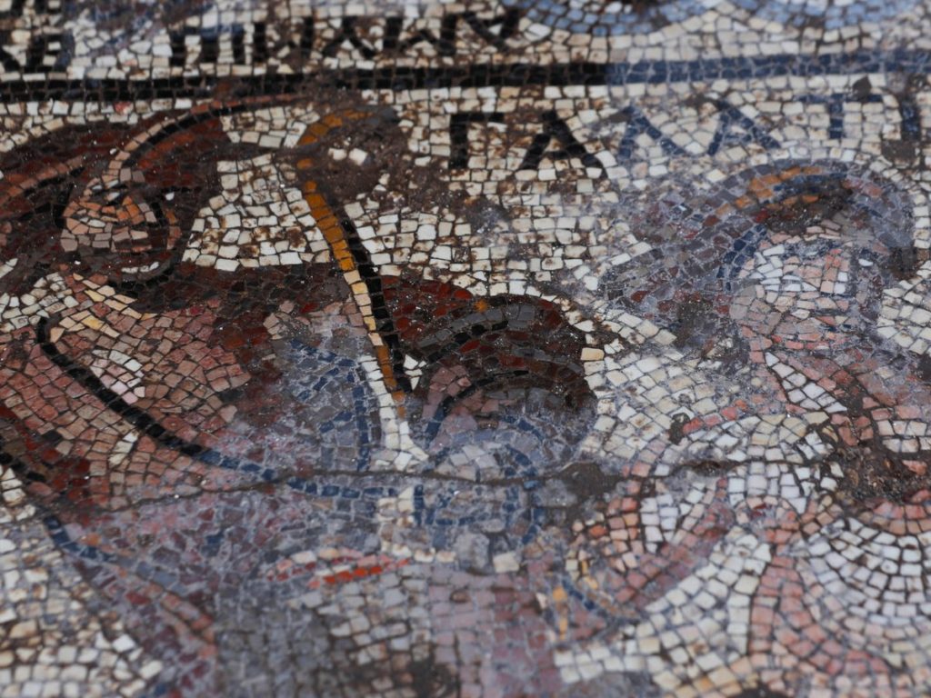 Rare Roman-era mosaic uncovered in north-central Syria