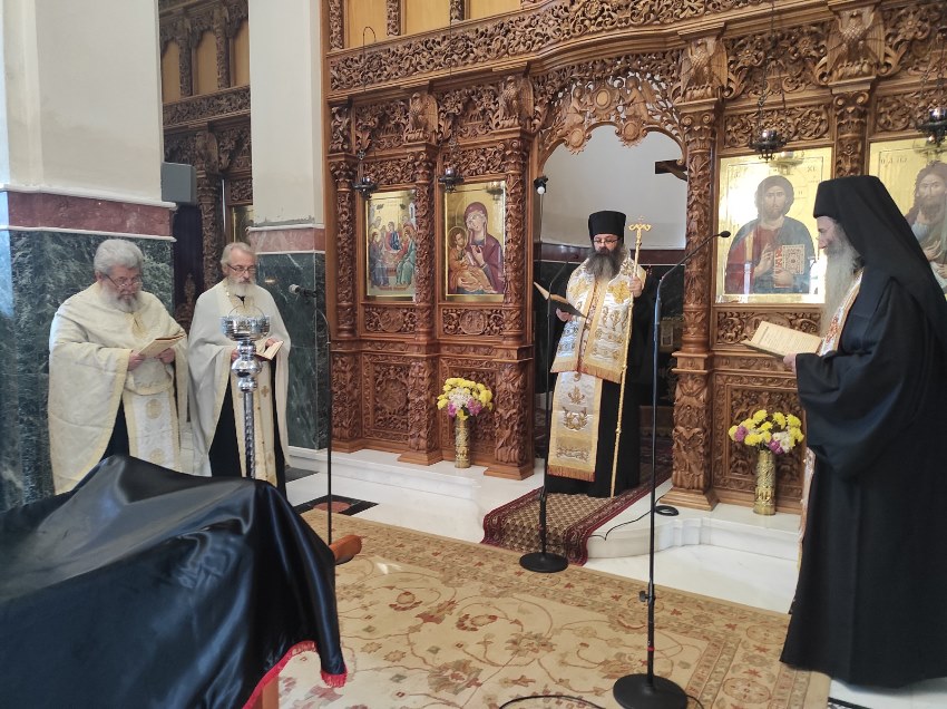 Εκδημία της Μοναχής Προδρόμης του Ι. Ησυχαστηρίου “Τίμιος Σταυρός” Μαψού