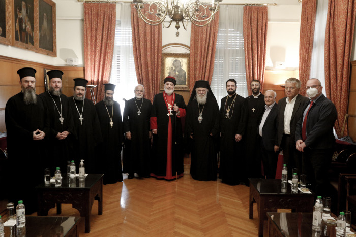 Συνάντηση Αρχιεπισκόπου με τον Καθολικό Πατριάρχη της Ασσυριακής Εκκλησίας της Ανατολής