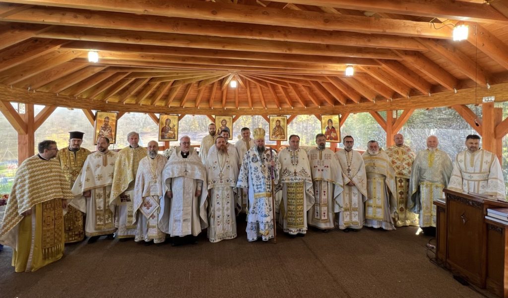 Sfântul Dimitrie cel Nou cinstit în SUA la mănăstirea românească din Middletown