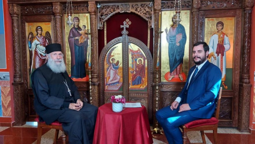 Најава – Разговор са изабраним Епископом хвостанским архимандритом Алексејем – Уторак 8. новембар у 21.10 часова