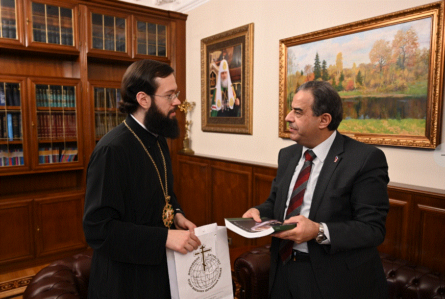 Председатель Отдела внешних церковных связей встретился с послом Ливана