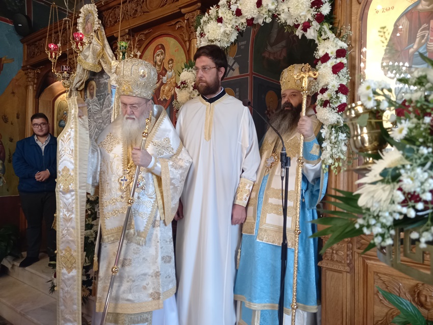 Η μνήμη των Αγίων Αναργύρων και χειροτονία Πρεσβυτέρου στην αρχαία Κόρινθο