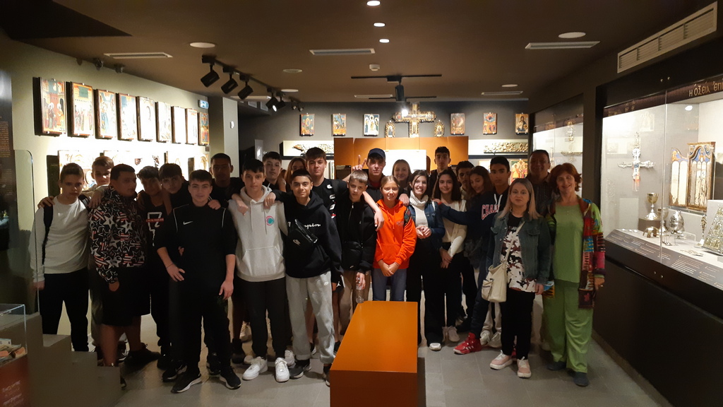 Επίσκεψη μαθητών στο Βυζαντινό Μουσείο Μακρινίτσας