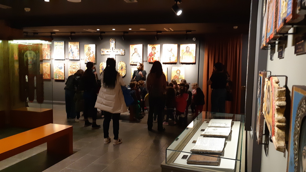 Συνεχίζονται οι εκπαιδευτικές επισκέψεις σχολείων στο Βυζαντινό Μουσείο Μακρινίτσας