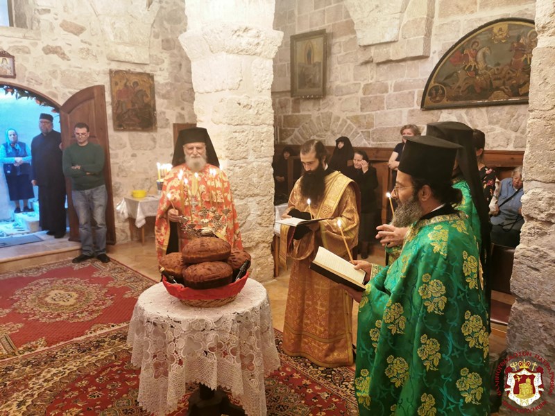 Η εορτή του Αγίου Μεγαλομάρτυρα Δημητρίου στο Πατριαρχείο Ιεροσολύμων