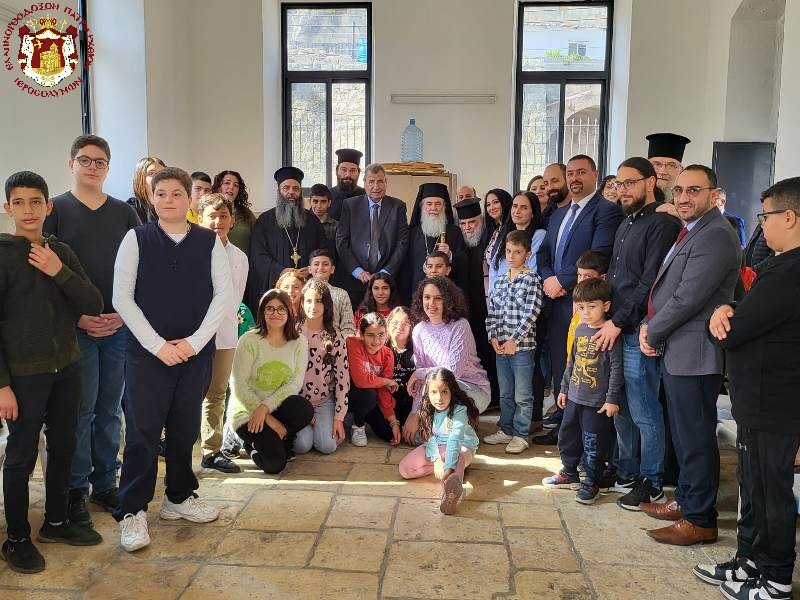 Patriarch of Jerusalem Theophilos III visits Arabic-speaking Orthodox Community of Beit Jala