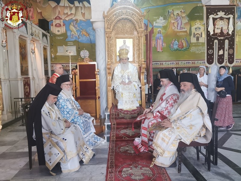 Η εορτή της Σύναξης των Αγίων Αρχαγγέλων στο Πατριαρχείο Ιεροσολύμων