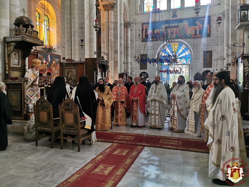 THE FEAST OF THE HOLY NEW MARTYR PHILOUMENOS THE HAGIOTAPHITE AT THE PATRIARCHATE