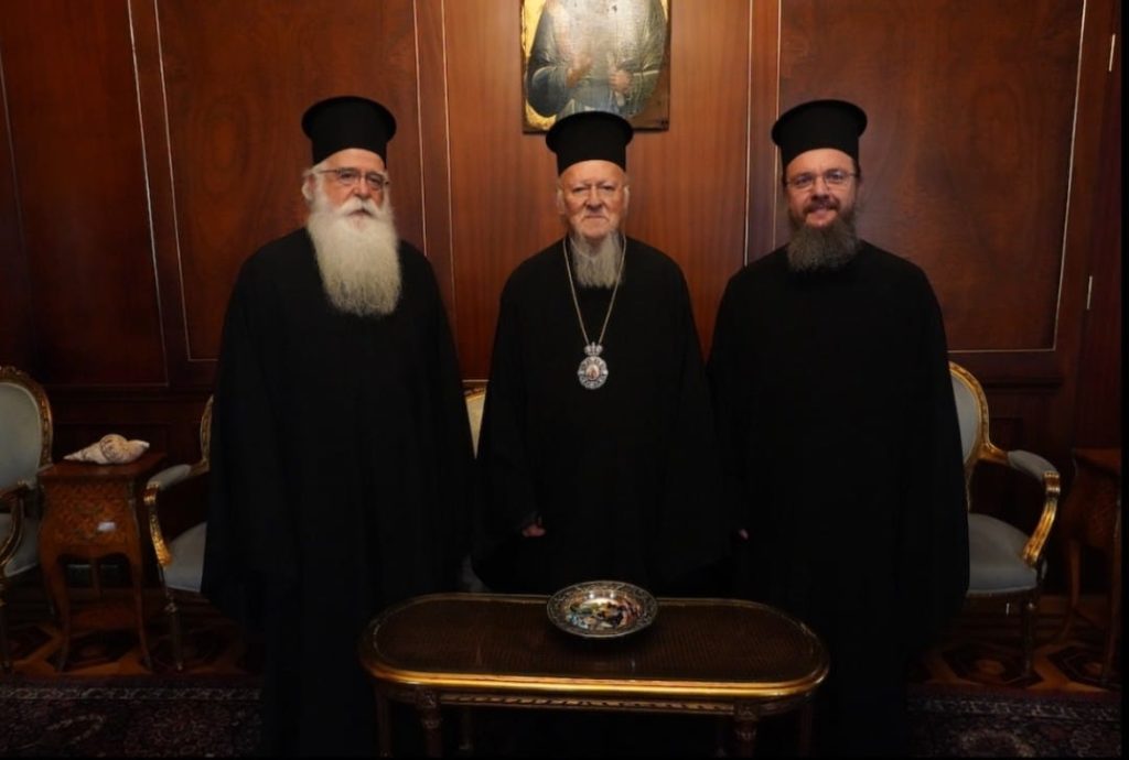 في البطريركية المسكونية متروبوليت إيتوليا وأكرنانيا المنتخب