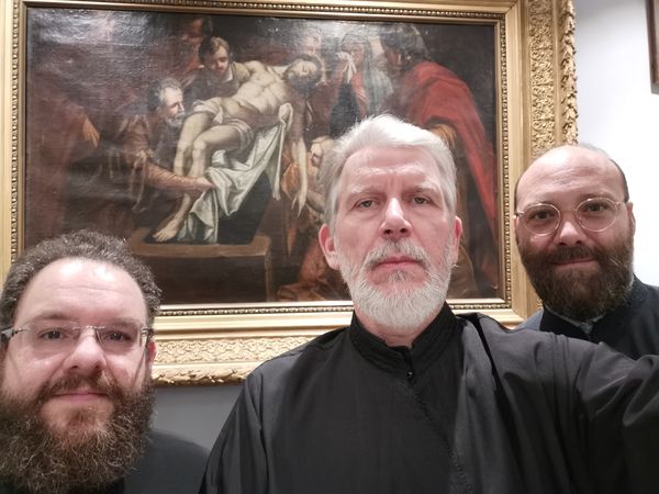 Συνάντηση Μητροπολίτη Σουηδίας με τον Αρχιμανδρίτη π. Αλέξανδρο Λουκάτο