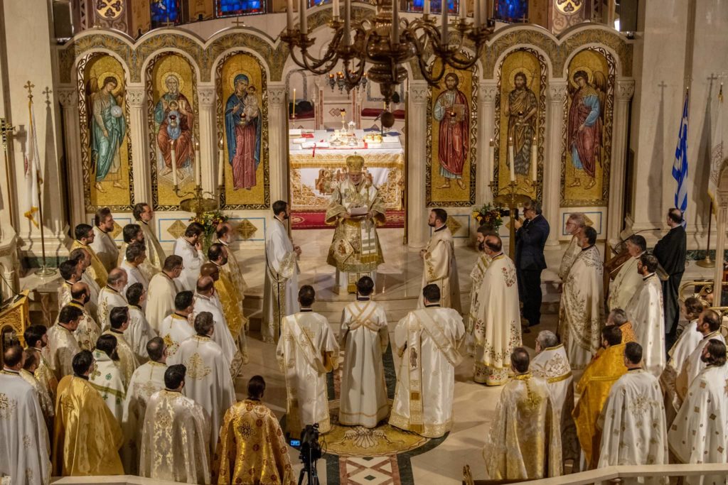 Η εορτή του Αρχιεπισκόπου Ελπιδοφόρου στον Καθεδρικό Ναό της Νέας Υόρκης